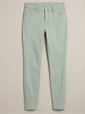 YMI Hyperstretch Skinny Jeans XL 16 | Jade Green Mid-Rise Stretch Pants